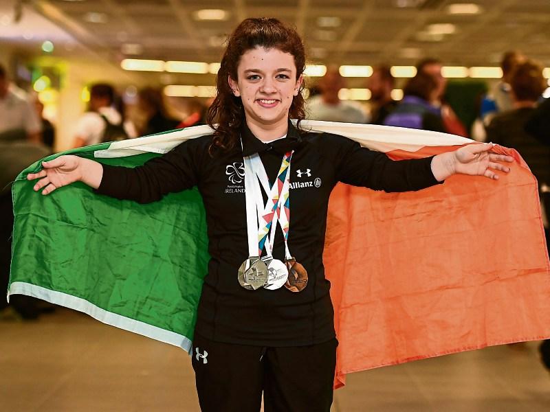 rt&eacute; swimming paralymics Portarlington nicole turner