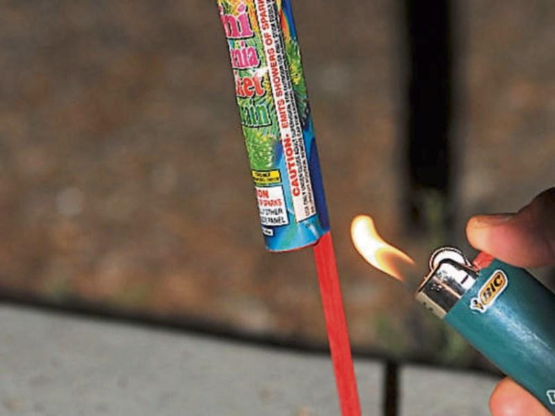 Youth badly burned after 'messing' with fireworks