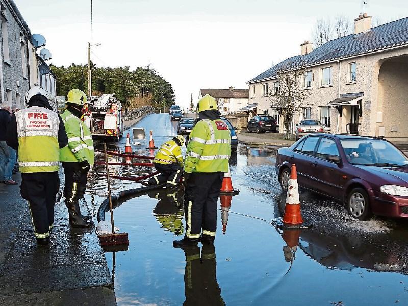 Laois flooding Mountmellick Portarlington Mr Boxer Moran  OPW Charlie Flanagan