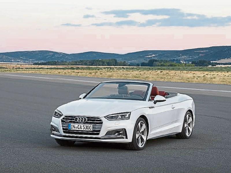 Innovative new soft top on its way: Audi A5 Cabriolet