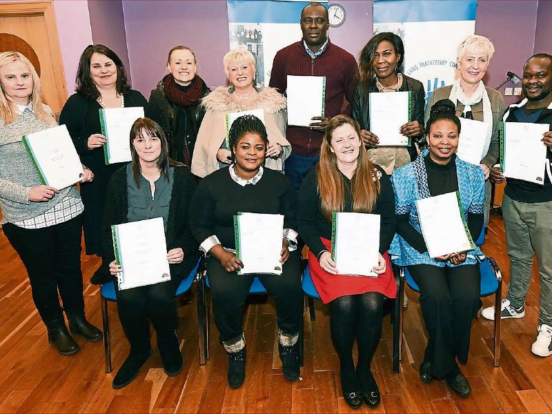 Graduation celebration in Portlaoise Parish Centre