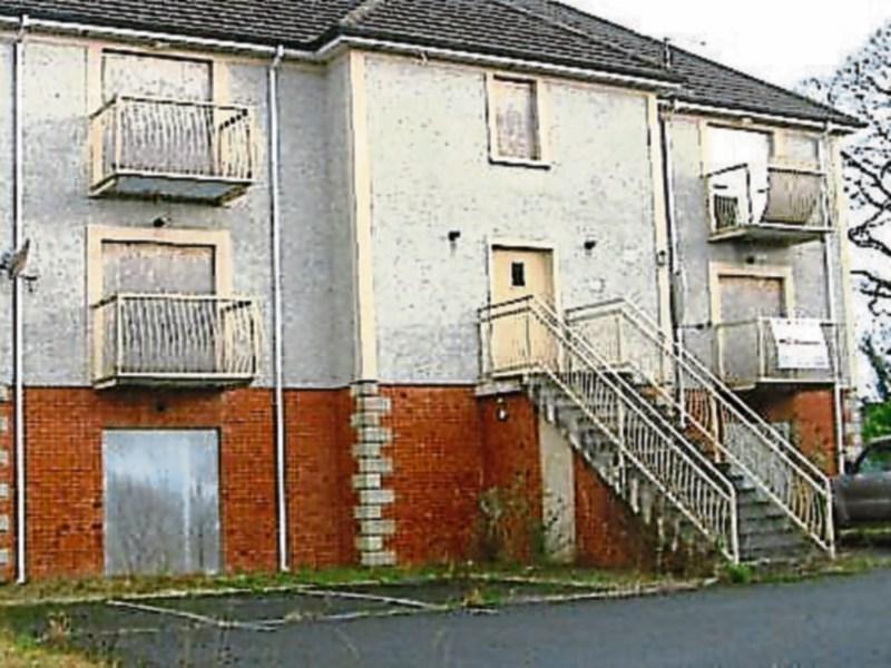 Abandoned apartments in Portarlington get council residents