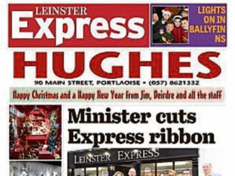 In this week's Leinster Express Laois Live