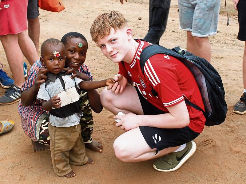 Lifetime experience in Zambia for Portlaoise  secondary school students