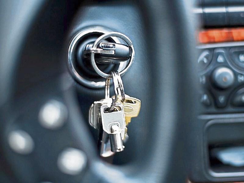 Locking your keys in the car
