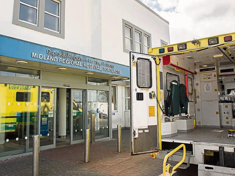Six fold increase of patients on trolleys in Portlaoise hospital