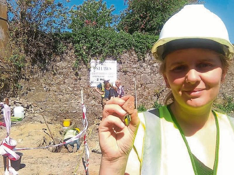 Portlaoise artefacts found in historic dig