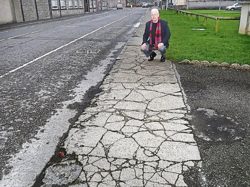 Scrap over €2.65m windfall to fix Laois footpaths