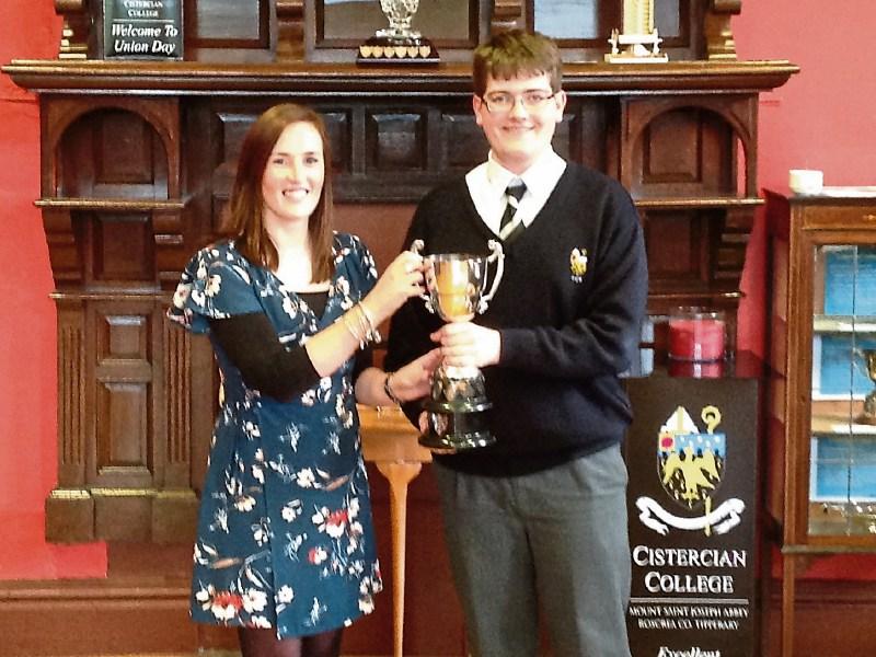 Laois students win top academic awards at Cistercian College Roscrea