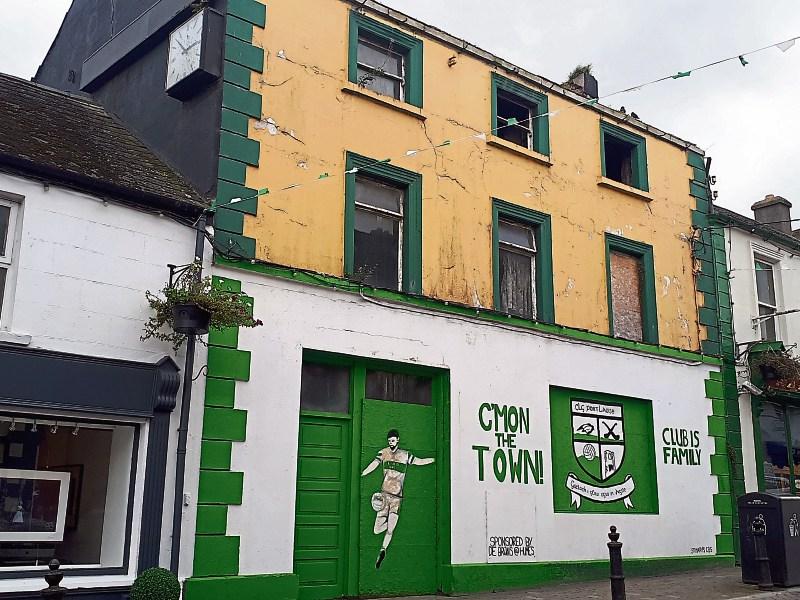 The former County Hotel on Main Street, Portlaoise