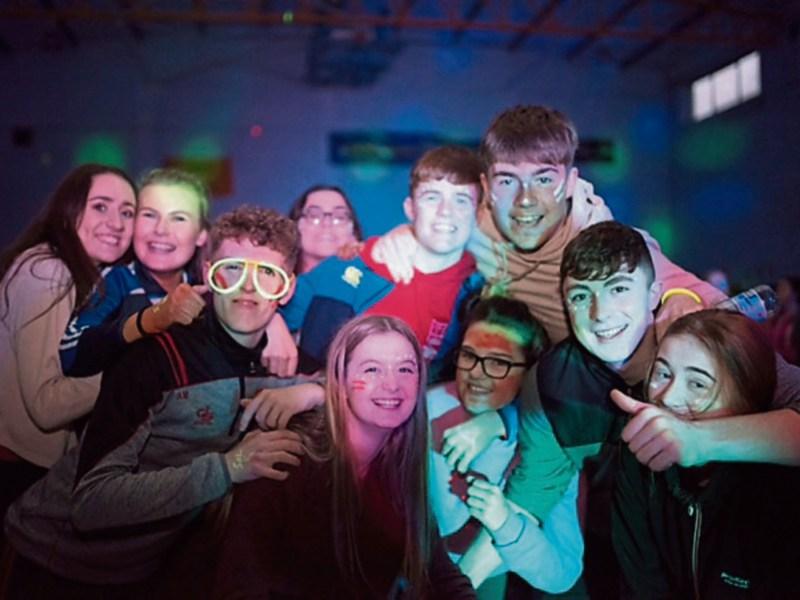 Positive energy at predawn Rise & Rave in Coláiste Iosagáin Portarlington