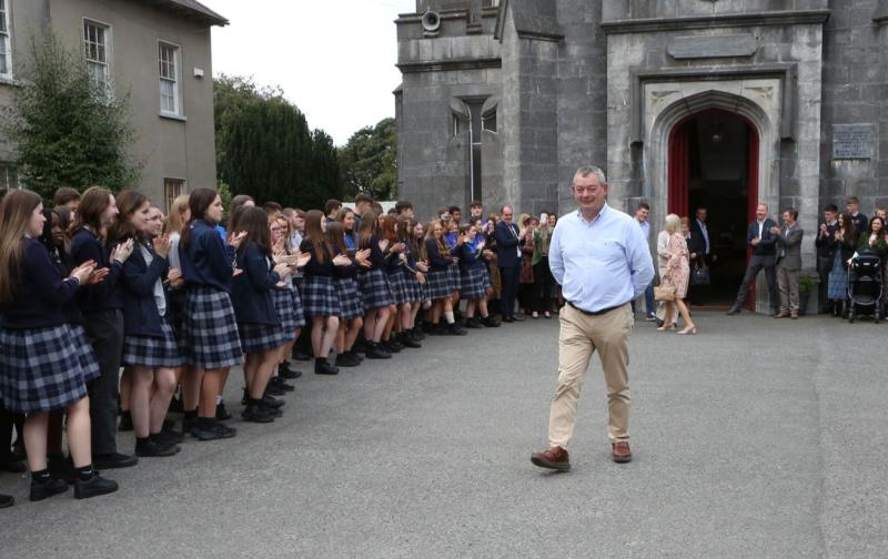 Retiring Laois school principal going back to milking cows