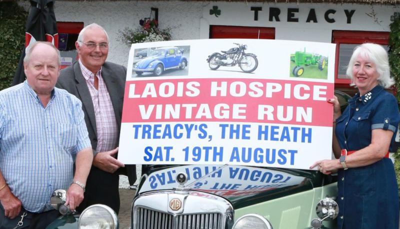 Laois Vintage  vehicle run for hospice ready to roll