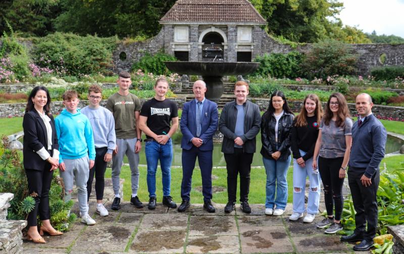 Top Laois Leaving Cert achievers at Heywood Community School