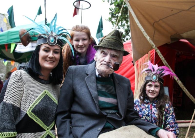 94-year-old Bill Delaney at Electric Picnic