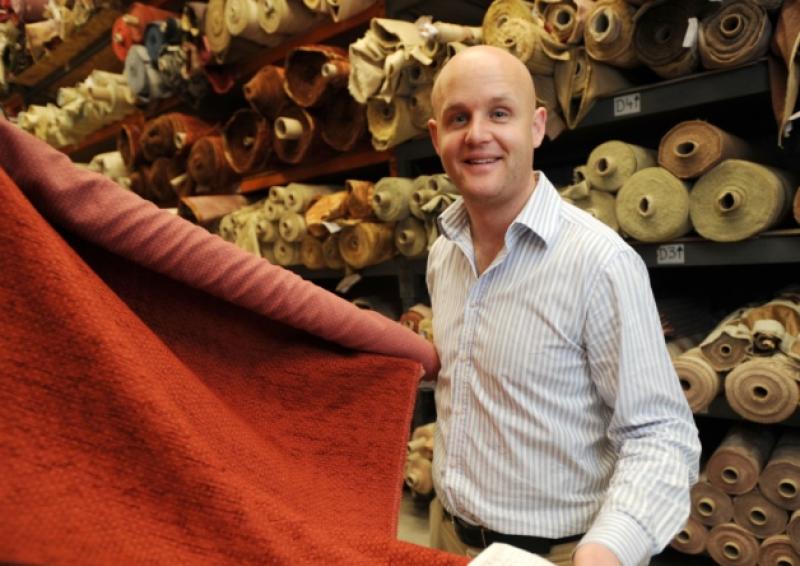 Ciaran Finane of Finline Furniture in his factory in Emo County Laois. Bryan Meade 23/11/2011