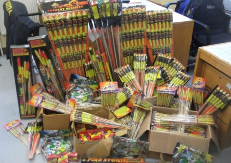 Fireworks warning  Halloween