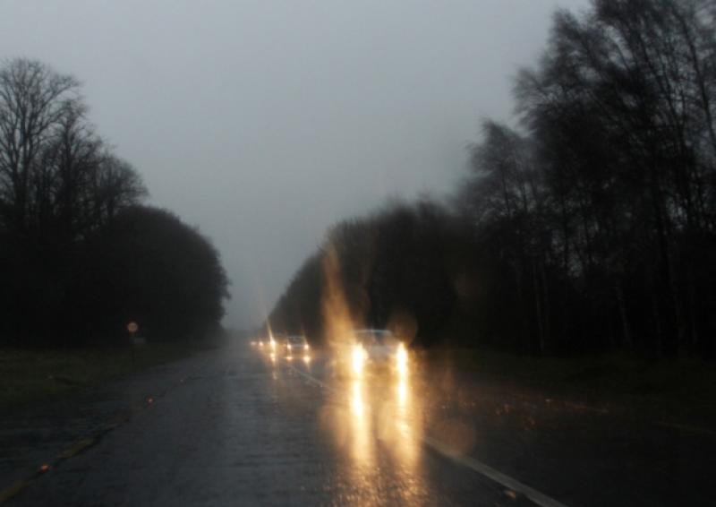 Motorists are being warned to be careful as a red weather warning remains in place
