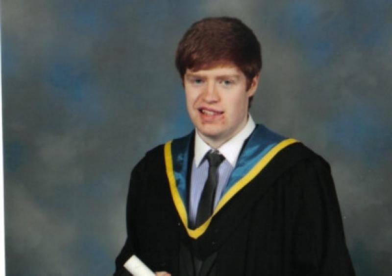 Mark Teehan (son of Timothy and Mary Teehan), Barnabee, Ballaghmore, Borris in Ossory.Recently graduated from Mary Immaculate College, Limerick with an Honour's Bachelor of Education degree (Primary Teaching)