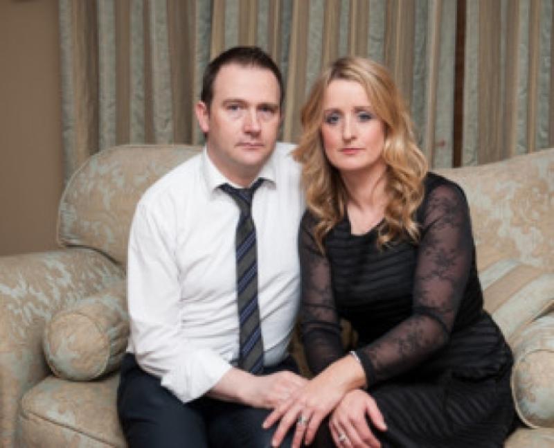 Mark and Roisin Molloy. Photo Denis Byrne.