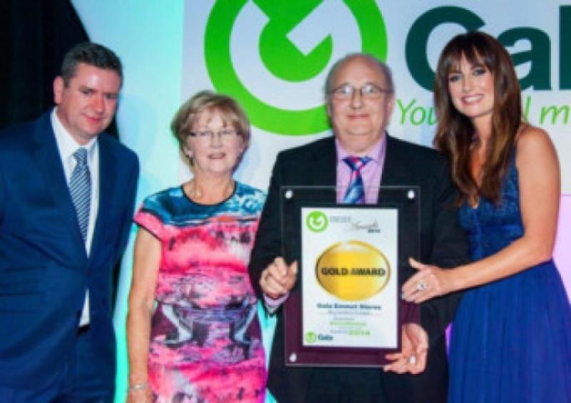 Emmett Store management with Billy Massey Gala Retail Operations Manager and event MC Lorraine Keane is attached.