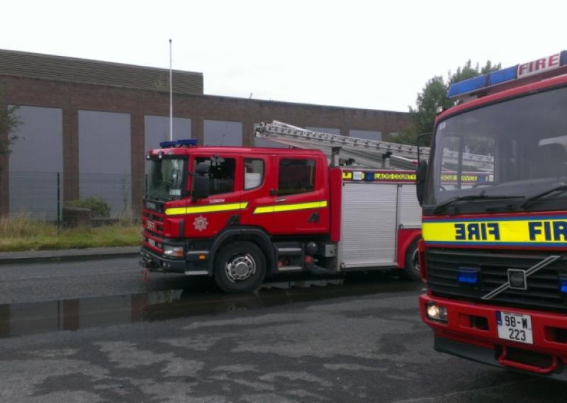 Factory gutted by fire in Portarlington Laois Live
