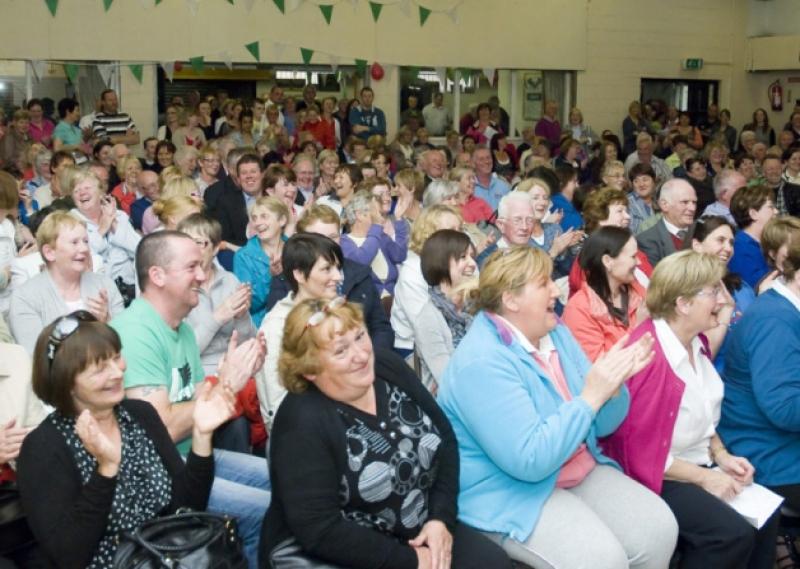 Public meeting in 2011 to protest at an earlier move to downgrade Portlaoise Hospital.