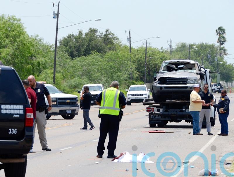 Eight dead as vehicle strikes bus queue outside migrant shelter