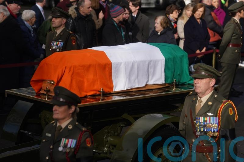 John Bruton remembered as humbling and unassuming ‘decent man’ at state funeral