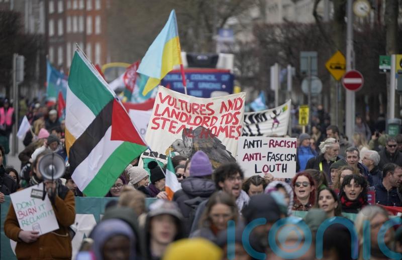 Dublin rally hears call for strong leader and action against hatred and violence