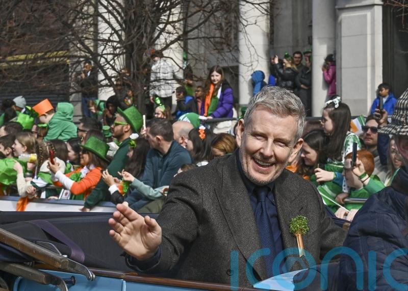 ‘It’s a big happy party!’ Thousands fill Dublin’s streets to