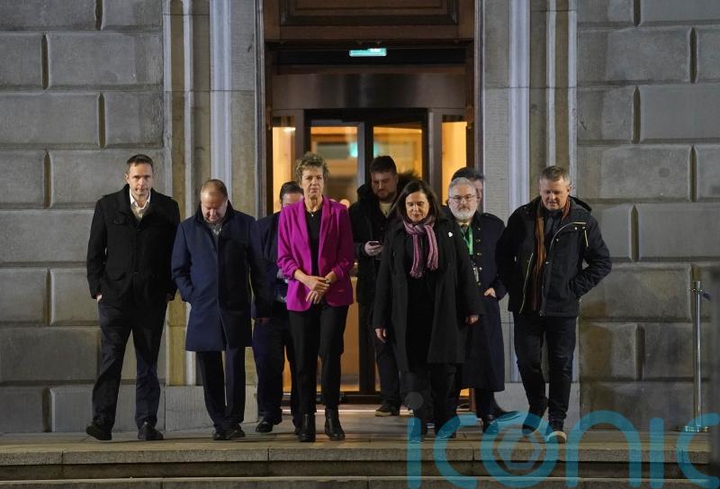 Irish opposition shows rare unity over speaking rights row
