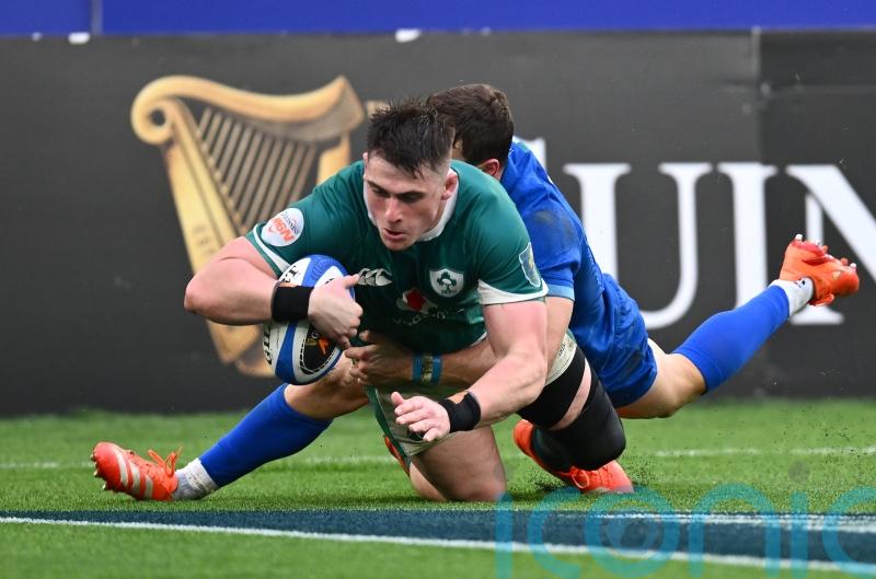 Hat-trick hero pays touching tribute to retiring Ireland legends he 'grew up watching'