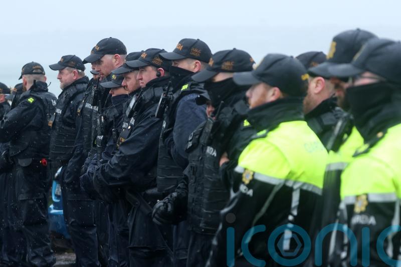 Defence Forces respond to protest outside Irish oil refinery
