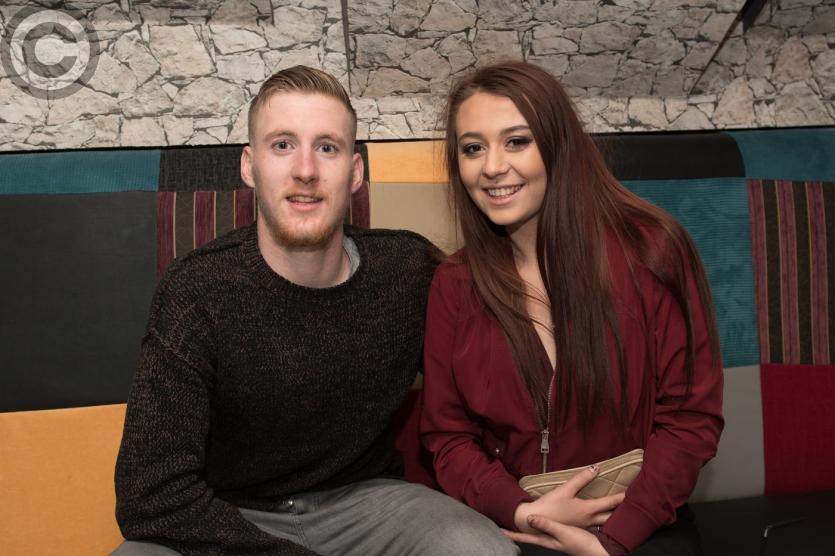 Hayden Delaney and Faye McEvoy. Photo Denis Byrne.