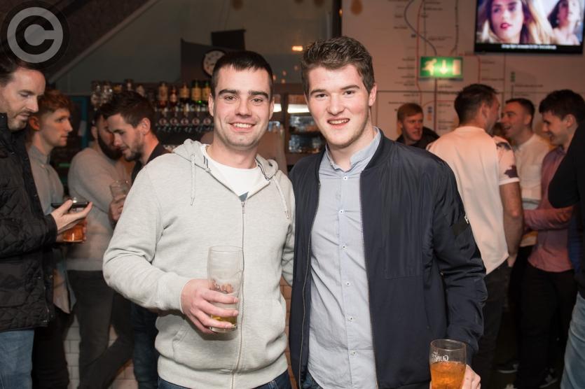 Jason Bergin and Mark Dunne. Photo Denis Byrne.