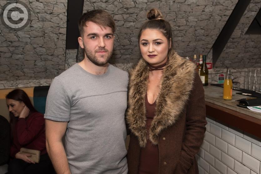 Aaron Rafter and Caitlin O'Brien Doyle. Photo Denis Byrne.