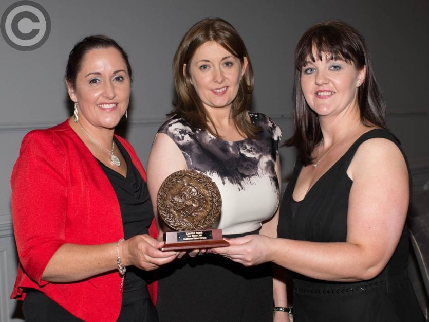 Scor winners Castletown, Emer Cuddy, Tina Cuddy and Brigid Hiney Dunne. Picture: Alf Harvey/HRPhoto.ie