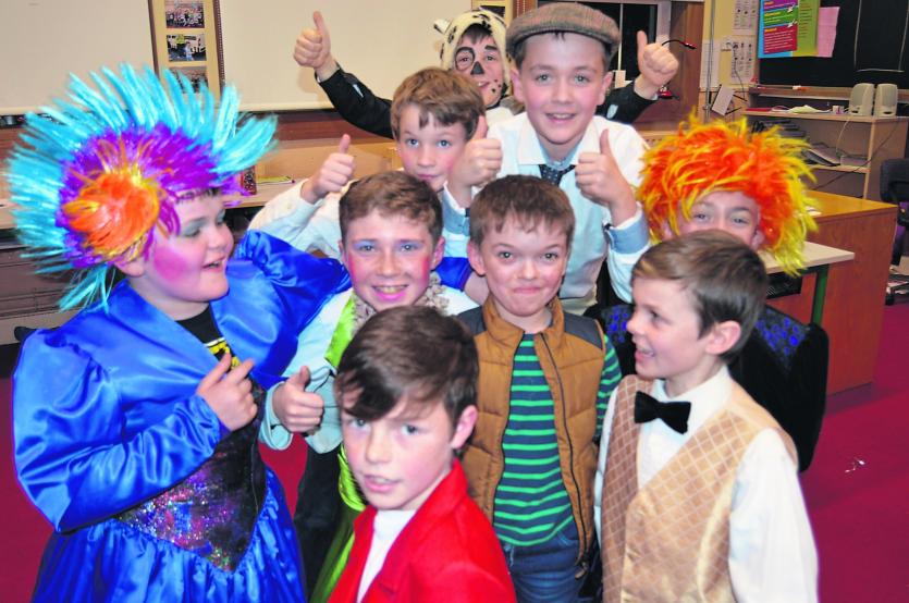 Ready for the Christmas panto at Errill NS