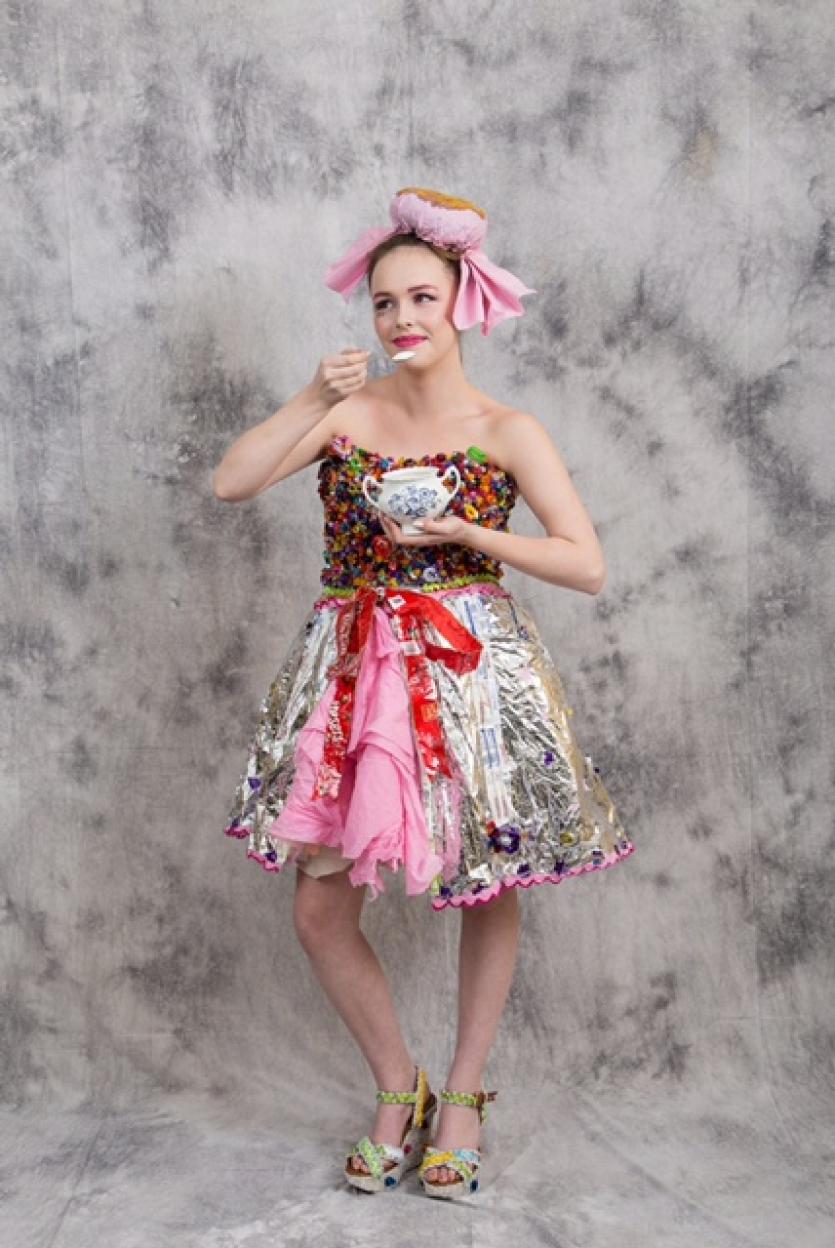 Emma Cousins models Sugar Rush.