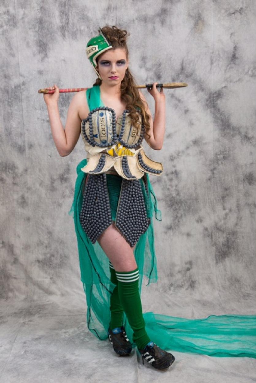Tiegan Dunne models Sports Warrior