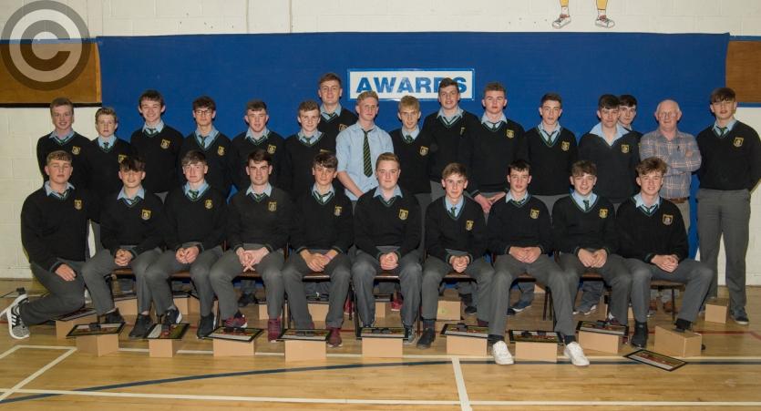 The Leinster C Hurling Championship team with Kevin Gallagher