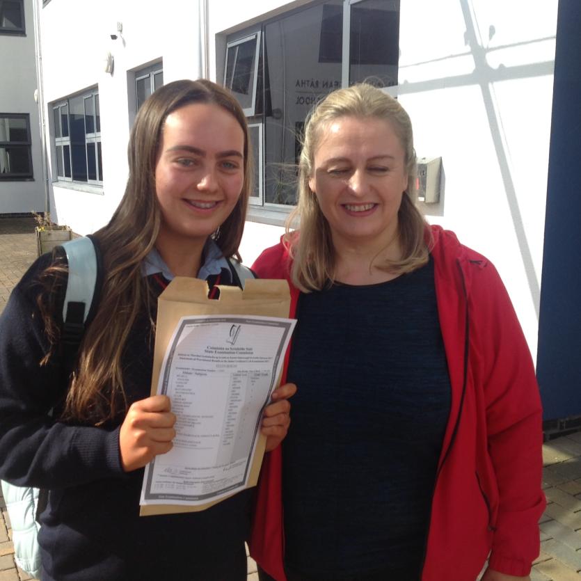 Junior Cert results time at Mountrath Community School