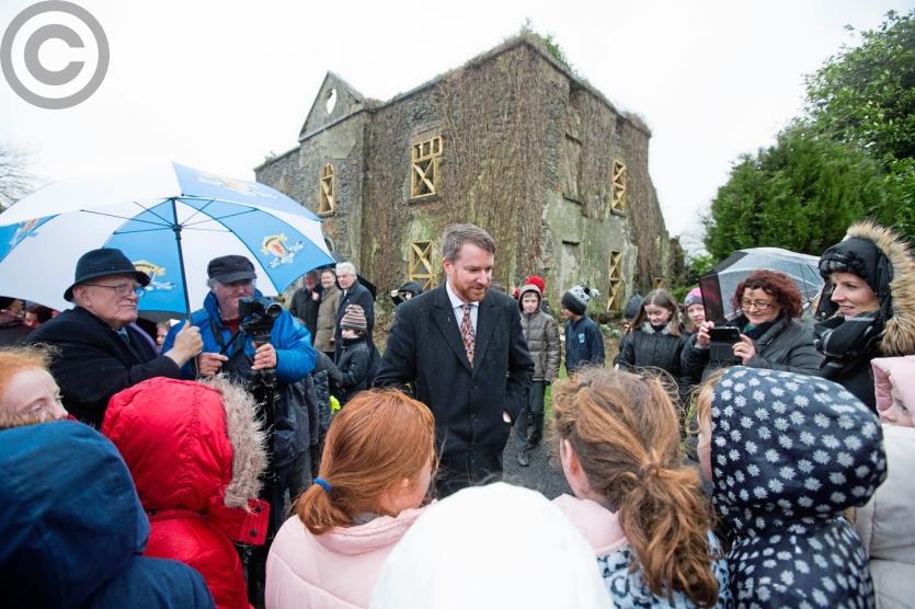 Waltzing Matilda greets Australia's Ambassador to Ireland on historic