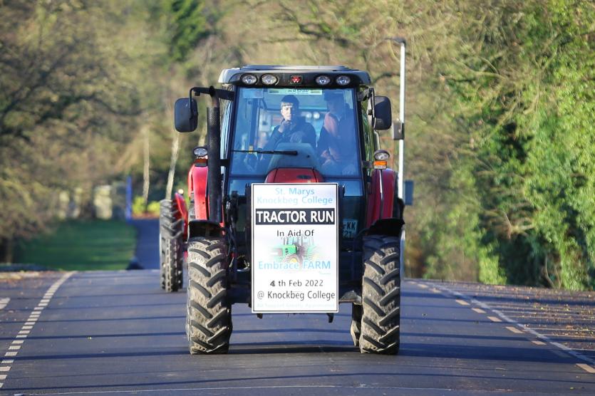 IN PICTURES Student tractors cross the Laois Carlow border for farming