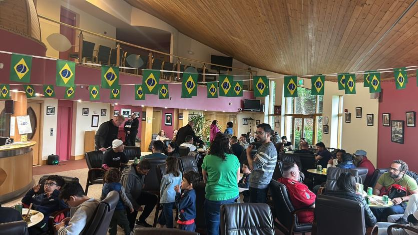 The event saw a large turnout