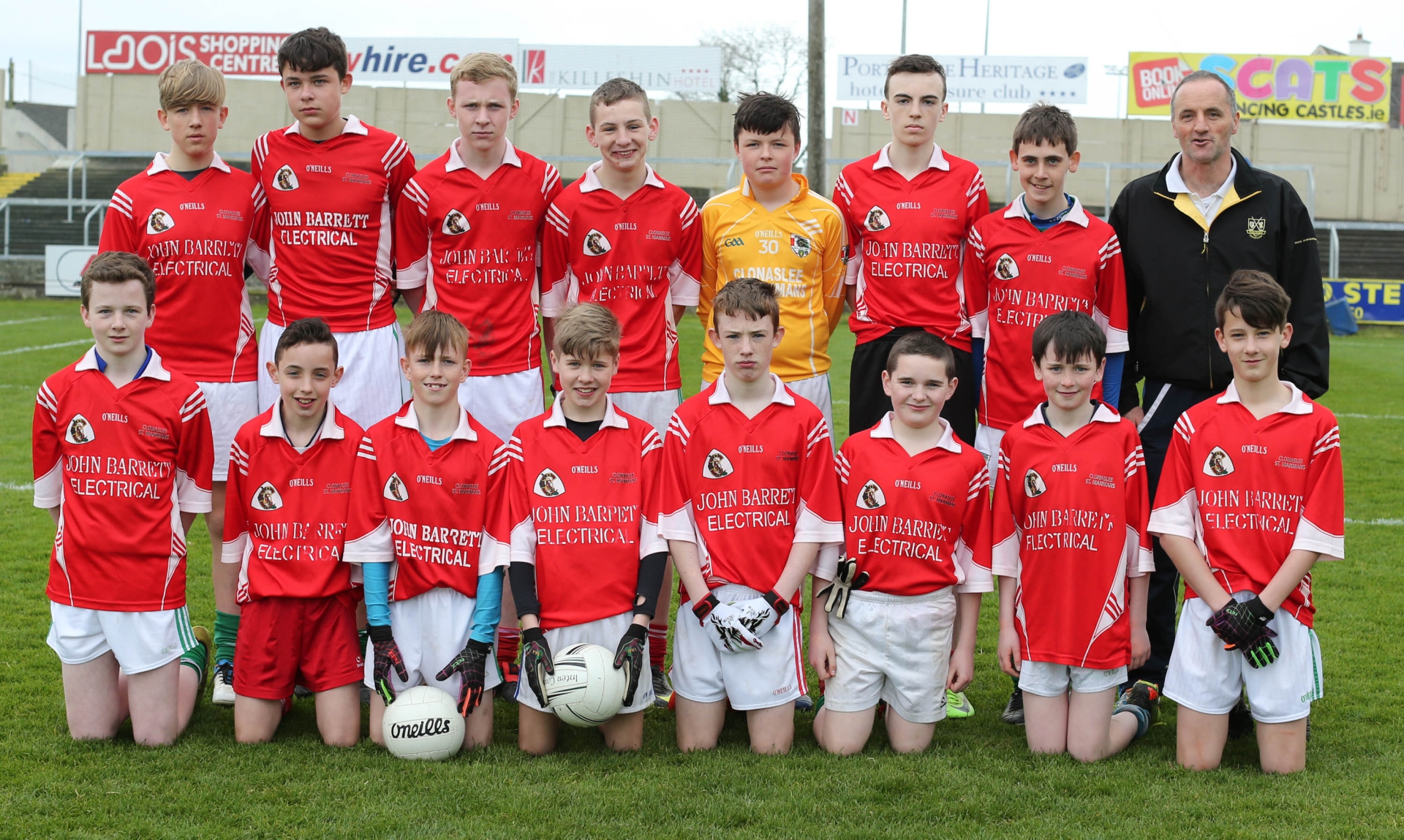 The Clonaslee St Manman's team. Pic: Alf Harvey