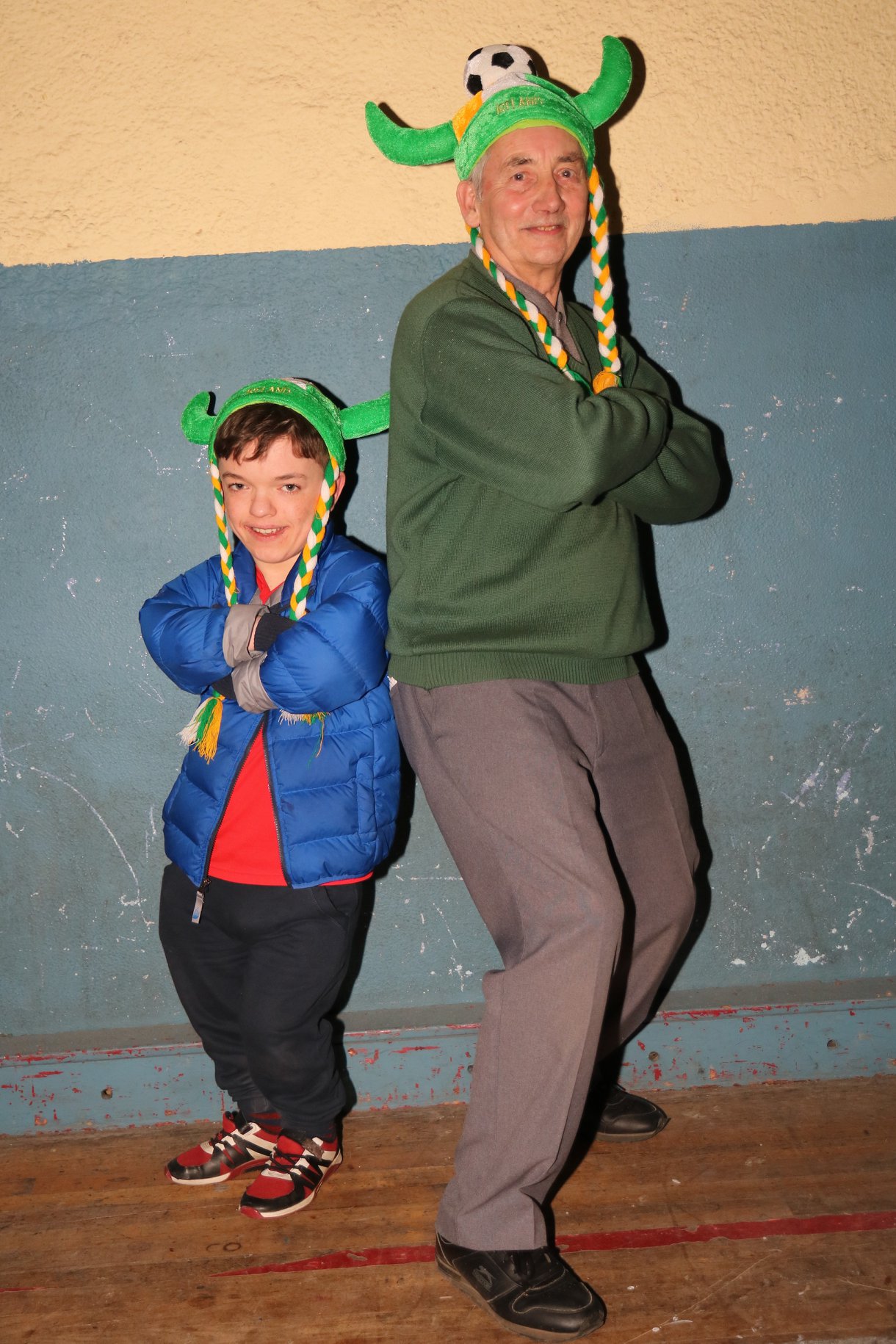 Ciaran Rafter and Brian McHugh