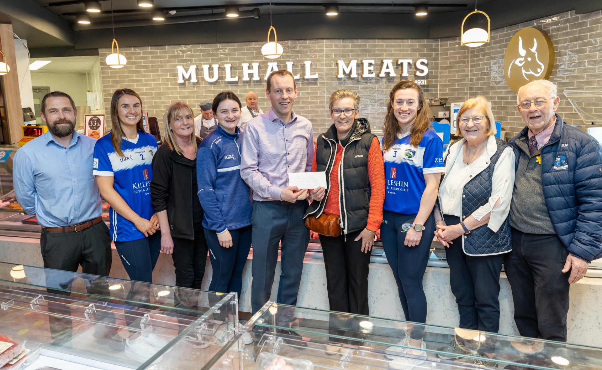 In Pictures Laois gaelic football champs meet the people at Mulhalls