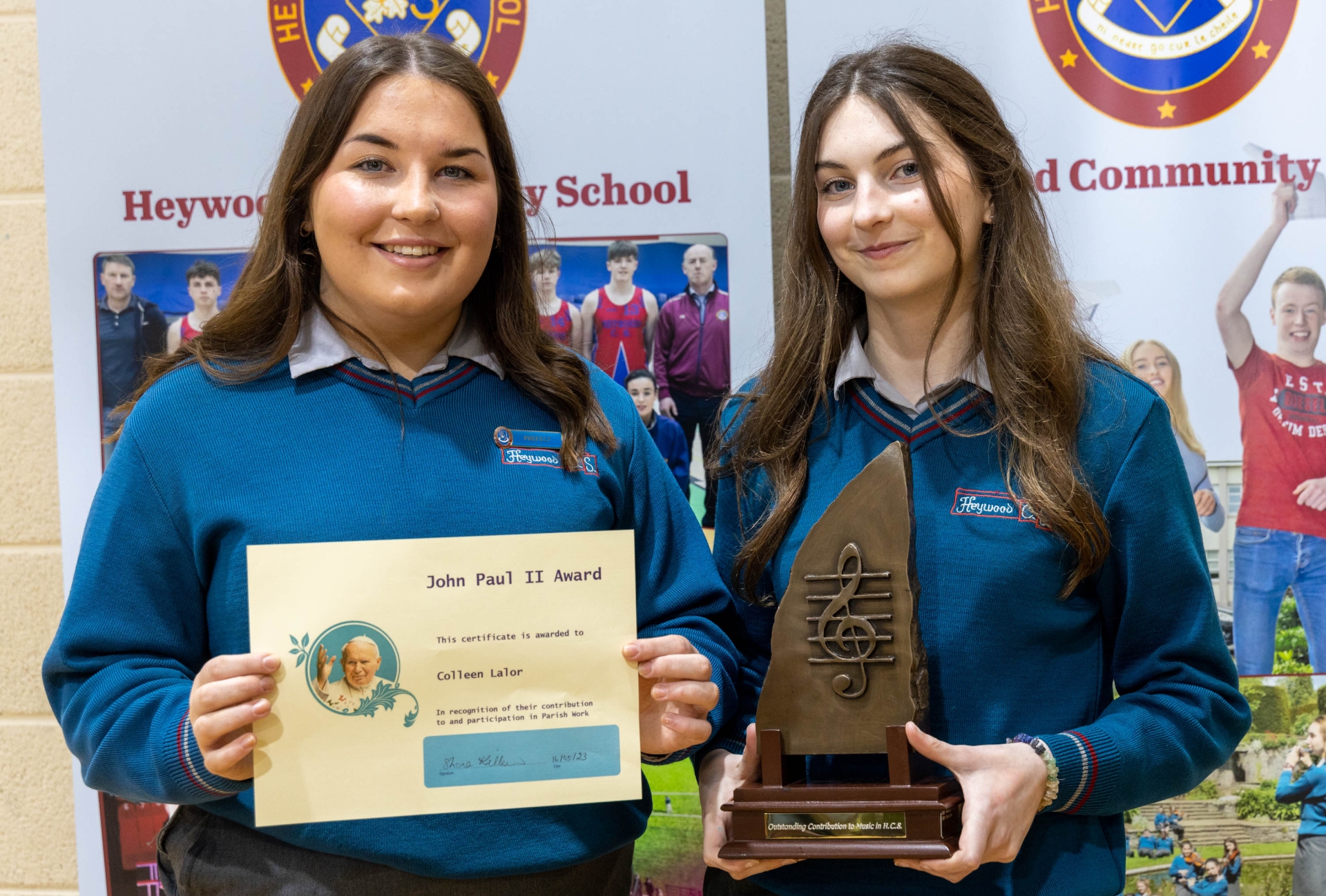 In Pictures Heywood's highlights Laois school celebrates stunning
